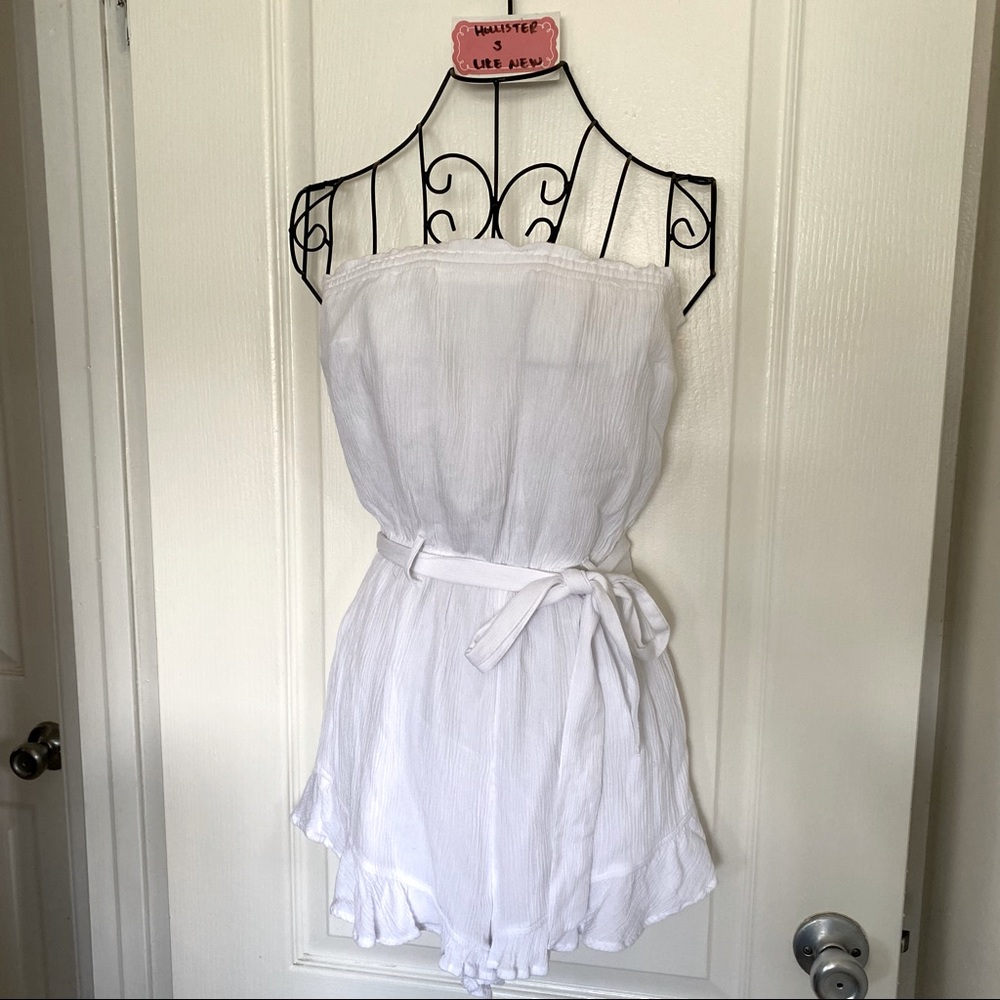 Hollister strapless romper